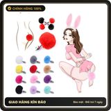 (Che Tên) Phích Cắm Hậu Môn Đuôi Thỏ Bằng Inox Siêu Dễ Thương 643444 Cao Cấp Bảo Đảm