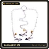 (Che Tên) Kẹp Núm Vú 3 Điểm Đồ Chơi BDSM - Hàng Mới Về