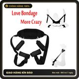 (Che Tên) Đồ Chơi BDSM Tạo Tư Thế Còng Tay và Chân 644887 - Hàng Mới Về