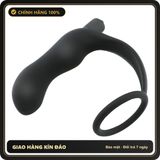 (Che Tên) Máy Rung Kích Thích Tuyến Tiền Liệt Có Vòng Đeo Bìu Chống Tuột Pin Rời Cao Cấp Bảo Đảm