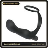 (Che Tên) Máy Rung Kích Thích Tuyến Tiền Liệt Có Vòng Đeo Bìu Chống Tuột Pin Rời Cao Cấp Bảo Đảm