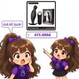 (Che Tên) Phích Cắm Hậu Môn Pretty Love Rung 12 Chế Độ 646935 Cao Cấp Bảo Đảm