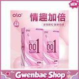 Bao cao su gân nhám OLO Superior - Hộp 10 cái - Gwen Shop Chính Hãng
