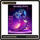 (Che Tên) Vòng Rung Lưỡi Xoay Liếm Xoay 360 Độ Giao Nhanh Toàn Quốc