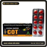 (Che Tên) Viên Uống Cường Dương Red Devil Double-Effect EXTRA SUPER I-COT Hỗ Trợ 24/7