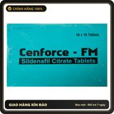 (Che Tên) Viên Nén Cenforce FM 100mg Cho Nữ – Vỉ 10 Viên - Hàng Mới Về