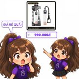 (Che Tên) Máy Tập Tăng Kích Thước Dương Vật LoveToy Maximizer Worx VX2 648453 Giao Nhanh Toàn Quốc