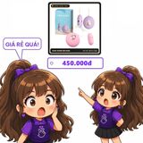 (Che Tên) Trứng Rung Mini Hình Vỏ Sò Kích Sướng Hoàn Hảo Cho Quý Cô 649625 Hộp Trắng Kín
