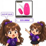 (Che Tên) Trứng Rung Tình Yêu Nhật Bản 12 Chế Độ Rung 649626 Chuẩn Auth