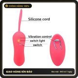 (Che Tên) Trứng Rung Tình Yêu Pretty Love Clyde Không Dây, Sạc USB 650226 Chuẩn Auth