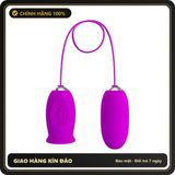 (Che Tên) Trứng Rung Liếm Pretty Love Daisy 2 Đầu Kích Thích Đa Điểm Cực Phê Hỗ Trợ 24/7