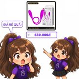 (Che Tên) Trứng Rung 2 Đầu Dài Pretty Love Snaky Vibe 650698 - Hàng Mới Về