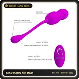 (Che Tên) Trứng Rung Pretty Love Callieri Thụt Cao Cấp Điều Khiển Từ Xa, 12 Chế Độ Rung Giao Nhanh Toàn Quốc