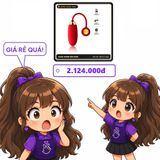 (Che Tên) Trứng Rung Thông minh Svakom Ella NEO Điều Khiển Bằng Smartphone 651104 Hỗ Trợ 24/7