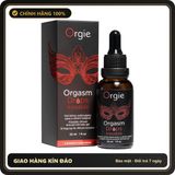 (Che Tên) Gel Tăng Khoái Cảm Quan Hệ Bằng Miệng Orgie Orgasm Drop Kissable 30ml Hỗ Trợ 24/7