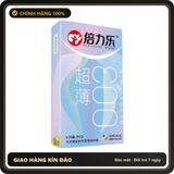 (Che Tên) Bao Cao Su HBM 0.03mm Siêu Mỏng, Nhiều Gel, Hộp 6 Cái - Hàng Mới Về