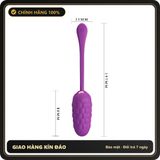 (Che Tên) Trứng Rung Không Dây Siêu Mềm 12 Chế Độ Pretty Love Marina 652756 Chuẩn Auth