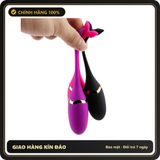 (Che Tên) Trứng Rung Không Dây Cá Heo 10 Chế Độ Private Massager 652757 Cao Cấp Bảo Đảm