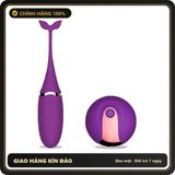 (Che Tên) Trứng Rung Không Dây Cá Heo 10 Chế Độ Private Massager 652757 Cao Cấp Bảo Đảm