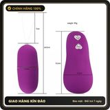 (Che Tên) Trứng Rung Tình Yêu Điều Khiển Từ Xa Man Nuo 10 Cấp Độ Rung 653337 Cao Cấp Bảo Đảm