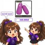 (Che Tên) Trứng Rung Tình Yêu Điều Khiển Từ Xa Man Nuo 10 Cấp Độ Rung 653337 Cao Cấp Bảo Đảm
