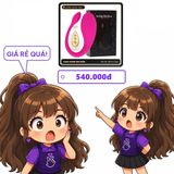 (Che Tên) Trứng Rung Massa Điểm G Âm Đạo Rung Ngoáy 2 Đầu Cực Phê 653338 Hỗ Trợ 24/7