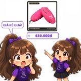 (Che Tên) Trứng Rung Không Dây Điều Khiển Từ Xa Yeain Sakura 10 Chế Độ Massage 653800 Hỗ Trợ 24/7