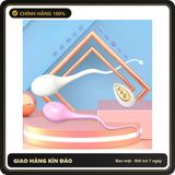 (Che Tên) Trứng Rung Tinh Trùng Chống Thấm Nước Sạc Điện Cao Cấp 654733 Hộp Trắng Kín