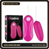 (Che Tên) Trứng Rung Tình Yêu Gladme Mạnh Mẽ Có Dây Hộp Trắng Kín