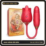 (Che Tên) Trứng Rung Hoa Hồng Vibration PLUS RRungg TThụt Kết Hộp Lưỡi Liếm Kích Thích Âm Đạo Nữ Cao Cấp Bảo Đảm