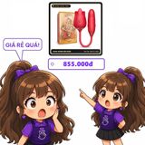 (Che Tên) Trứng Rung Hoa Hồng Vibration PLUS RRungg TThụt Kết Hộp Lưỡi Liếm Kích Thích Âm Đạo Nữ Cao Cấp Bảo Đảm