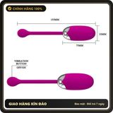 (Che Tên) Trứng Rung Tình Yêu Không Dây Nhỏ Gọn Pretty Love Brook 12 Tầng Xuất Yêu Hộp Trắng Kín