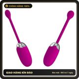 (Che Tên) Trứng Rung Tình Yêu Không Dây Nhỏ Gọn Pretty Love Brook 12 Tầng Xuất Yêu Hộp Trắng Kín