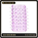 (Che Tên) Bao Cao Su Đôn Dên Khúc Giữa Gai Mềm Nhỏ Hộp Trắng Kín