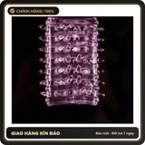 (Che Tên) Bao Cao Su Đôn Dên Khúc Giữa Gai Mềm Nhỏ Hộp Trắng Kín