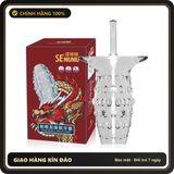 (Che Tên) Bao Cao Su Đôn Dên Hở Đầu Có Quai Đeo Chống Tuột Chấm Bi Wolf's Fang Bảo Mật Tuyệt Đối