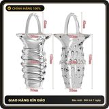 (Che Tên) Bao Cao Su Đôn Dên Hở Đầu Có Quai Đeo Chống Tuột Cuộn Sóng Wolf's Fang - Hàng Mới Về