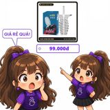 (Che Tên) Bao Cao Su Đôn Dên Hở Đầu Có Quai Đeo Chống Tuột Cuộn Sóng Wolf's Fang - Hàng Mới Về