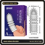 (Che Tên) Bao Cao Su Đôn Dên Ngón Tay Lala (Mẫu Số 5) 659911 Bảo Mật Tuyệt Đối