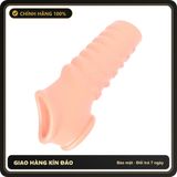 (Che Tên) Bao Cao Su Đôn Khúc Giữa Silicone Có Quai Đeo Shi Niuniu Màu Da Gân Bi Chuẩn Auth