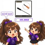 (Che Tên) Dụng Cụ Kích Thích Niệu Đạo Bằng silicon Mềm Dẻo Có Chức Năng Rung, Dài 25cm Chuẩn Auth