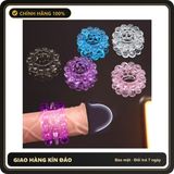 (Che Tên) Vòng Đeo Dương Vật Chất Liệu TPE Siêu Mềm Dẻo 16 Bi Hộp Trắng Kín