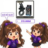 (Che Tên) Vòng Rung Tai Thỏ Prettylove 10 Kiểu Rung 2 Dây Choàng Chắc Chắn 718847 Chuẩn Auth