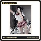 (Che Tên) Cosplay Học Sinh Anime Nhật Bản Sexy Dễ Thương - N766 Đỏ Cao Cấp Bảo Đảm
