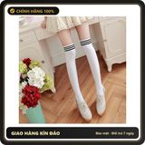 (Che Tên) Vớ Cosplay Học Sinh Trắng Chuẩn Auth