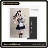 (Che Tên) Cosplay Hầu Gái Nhật Bản Có BigSize Sexy Gợi Cảm Đồ Ngủ Hoá Trang Người Hầu Maid Quyến Rũ Cuốn Hút - N773 Hộp Trắng Kín