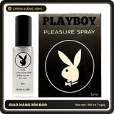 (Che Tên) Xịt UK Playboy Đen – Kéo Dài Thời Gian – 5ml (Mẫu Mới) Chuẩn Auth