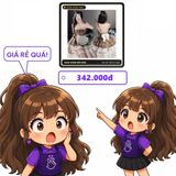 (Che Tên) Đồ Cosplay Sexy Hầu Gái Sọc Caro Nâu Phối Ren Dễ Thương Quyến Rũ Váy Ngủ Maid Kèm Cài Gấu Xinh Đáng Yêu - N571 Hỗ Trợ 24/7