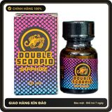 (Che Tên) Popper Double Scorpio Sapphire 10ml Hộp Trắng Kín