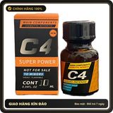 (Che Tên) Chai Hít Tăng Khoái Cảm Popper C4 Black Orange – Chai 10ml Cao Cấp Bảo Đảm
